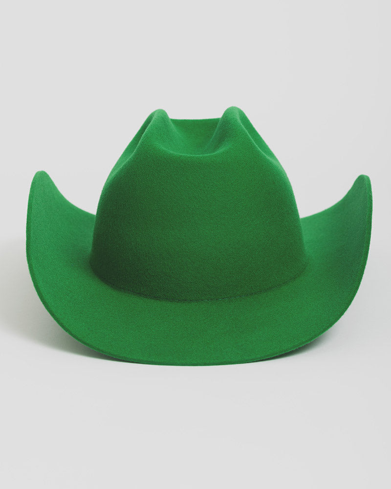 The Harvey Emerald - Western Hat - Hurricane Lab
