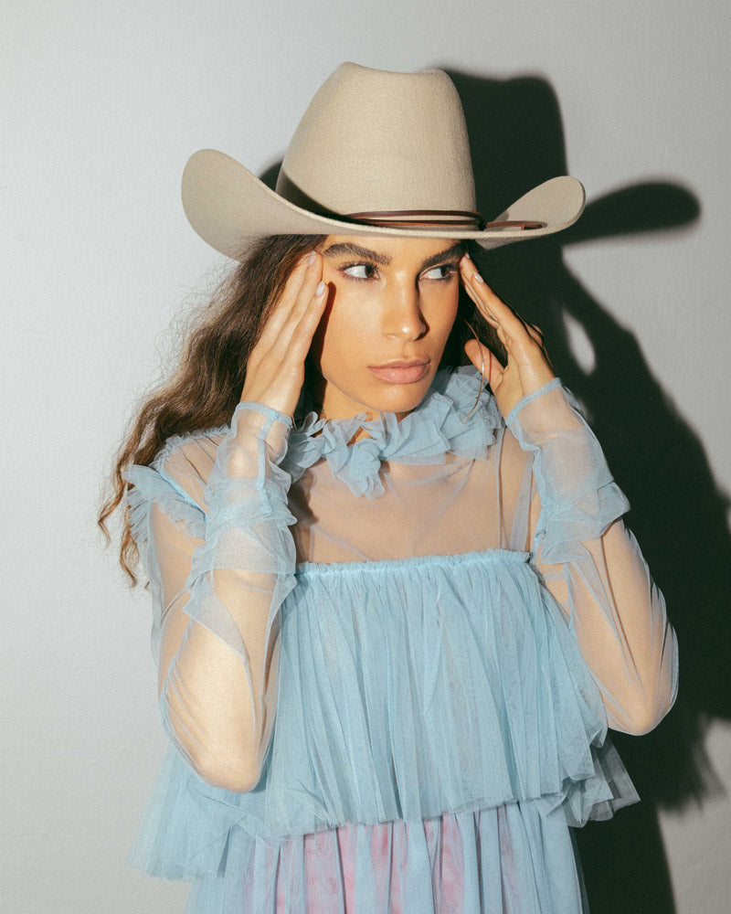 The Harvey Sand - Western Hat - Hurricane