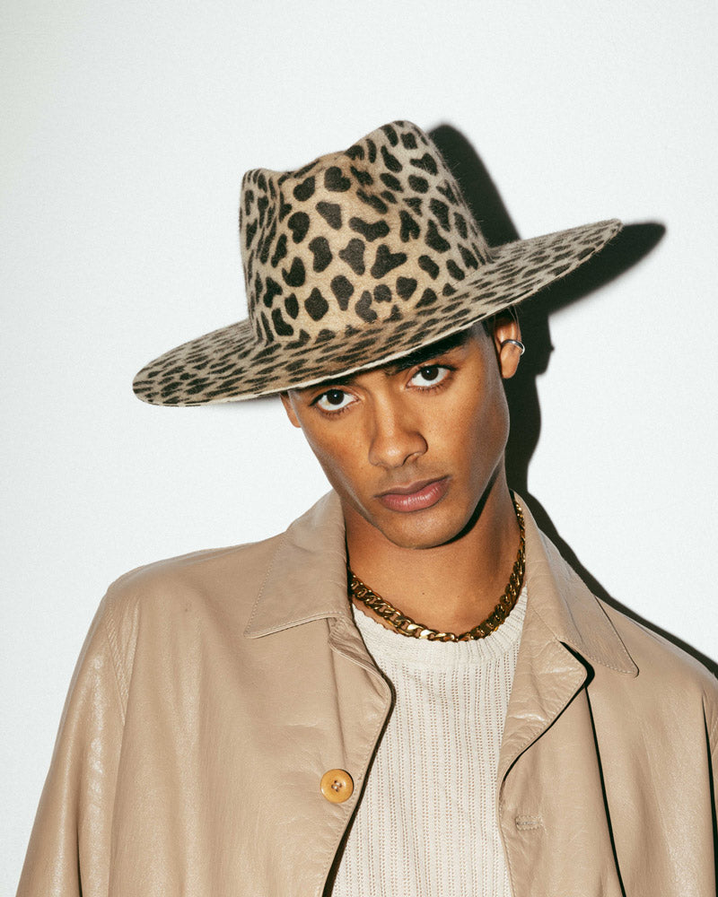 The Sally - Wild Cat Fedora Hat - Hurricane Lab