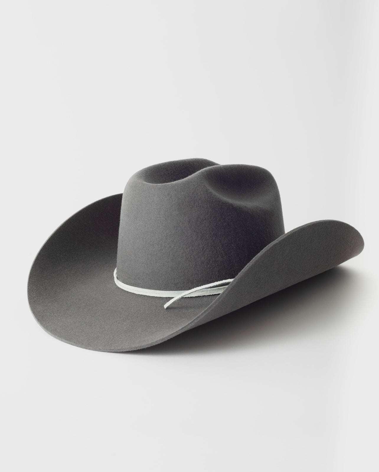 The Harvey Grey Western Hat Hurricane