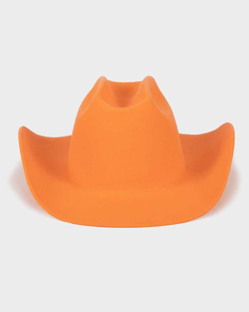 The Harvey Orange - Western Hat - Hurricane