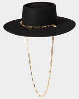 The Laura Black Chain - Portuguese Hat - Hurricane