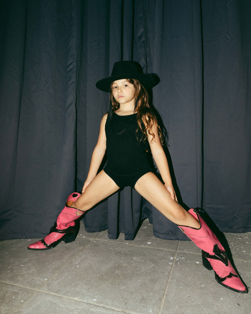 The Little Sally Black - Fedora Hat - Hurricane