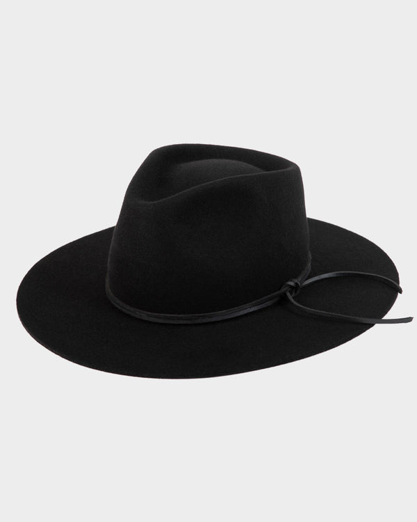 The Little Sally Black - Fedora Hat - Hurricane