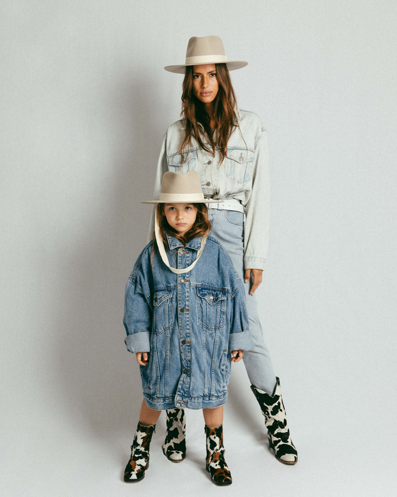 The Little Sally - Sand Fedora Hat - Hurricane Lab