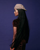 The Sandy - Houndstooth Red