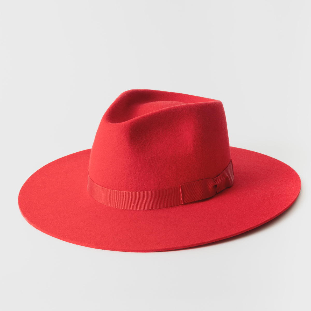The Sally Red Fedora Hat Hurricane
